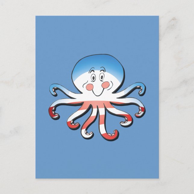 POSTAL BARACKTOPUS (Anverso)