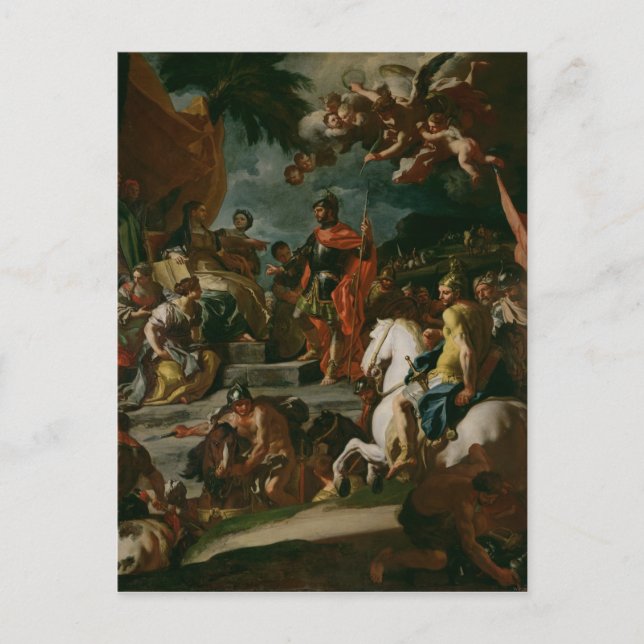 Postal Barak y Deborah (Anverso)