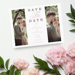 Postal Barato 2 fotos Corta Mano Leída Guión Elegante