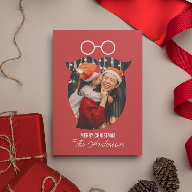 Postal Barba Santa Rosa Con Gafas Fotos De Familia (Subido por el creador)