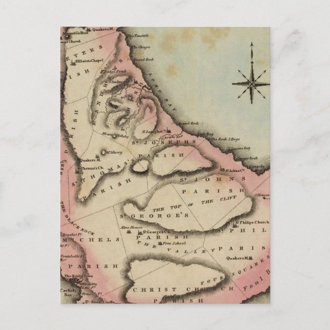 Postal Barbadoas 2 (Anverso)