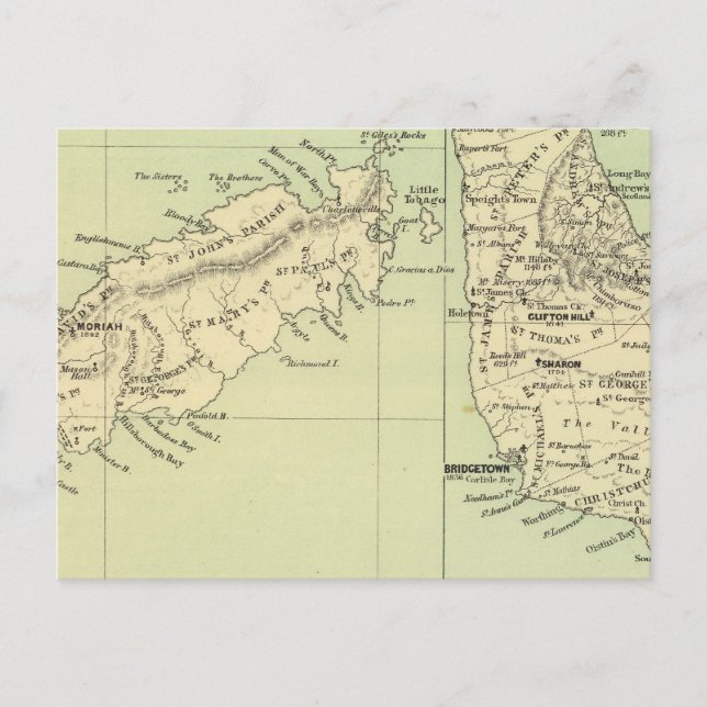 Postal Barbados (Anverso)