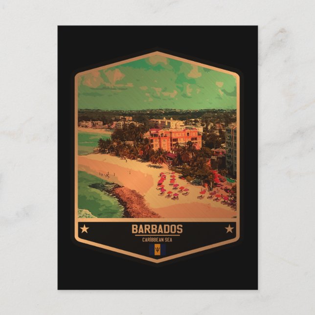 Postal Barbados (Anverso)