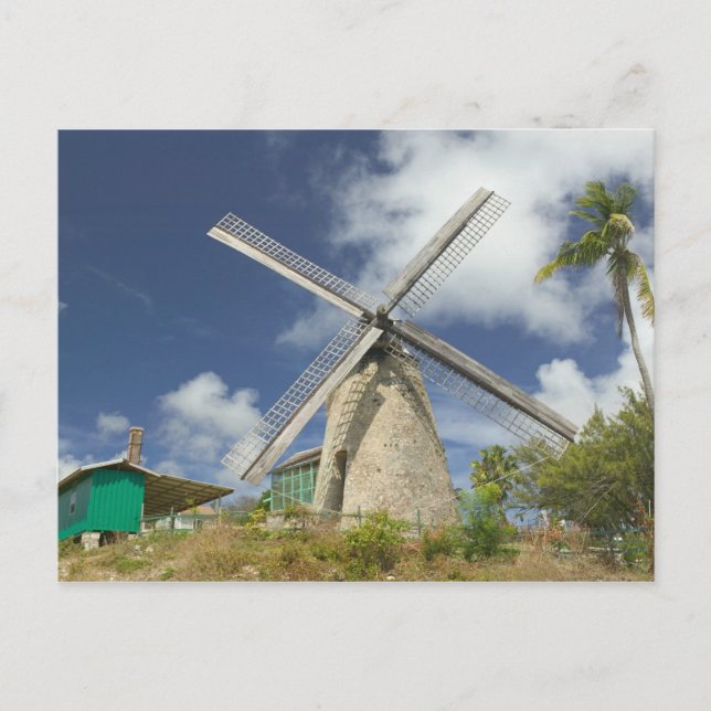 Postal BARBADOS, Costa Noreste, Morgan Lewis: Morgan (Anverso)