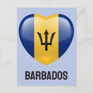 Postal Barbados Love