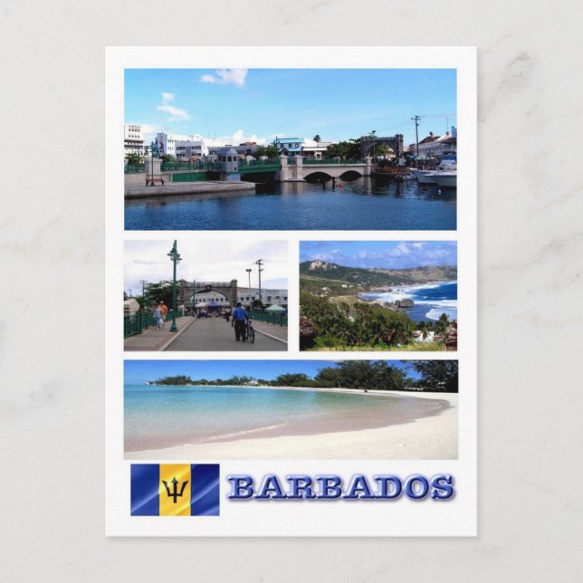 Postal Barbados - Mosaico - (Anverso)