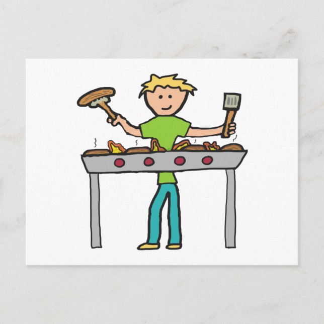 Postal Barbecue Grillmaster BQ (Anverso)