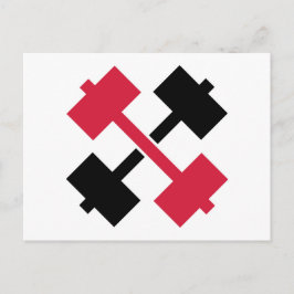 Postal Barbells cruzados