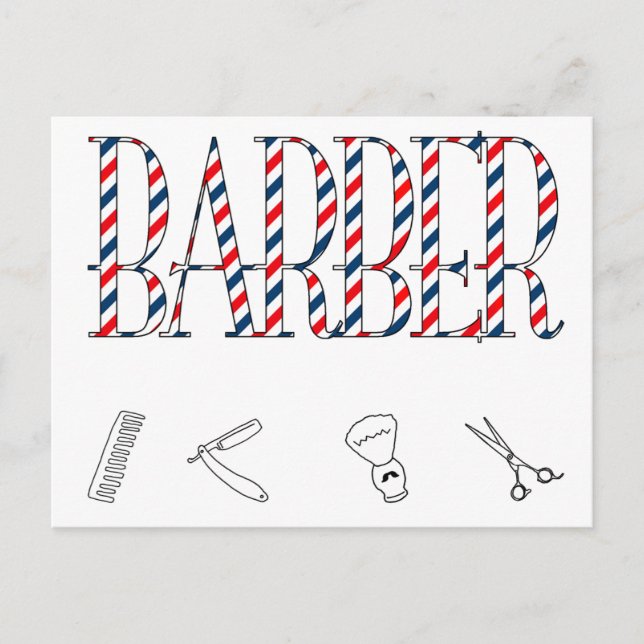 Postal Barber (Anverso)