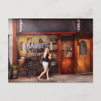 Postal Barber - Barbershop - Hora de un corte de pelo