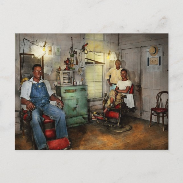 Postal Barber - Propiedad familiar 1942 (Anverso)