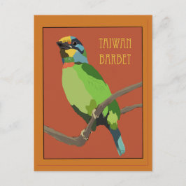 Postal Barbudo de Taiwán