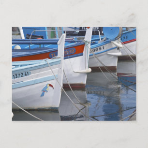 Postal Barcas de pesca típicas de Provenza pintadas en 2