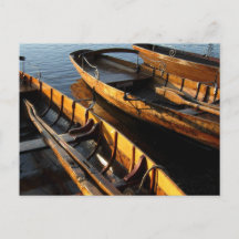 Barcas de remos de madera - Derwentwater, Lake Dis