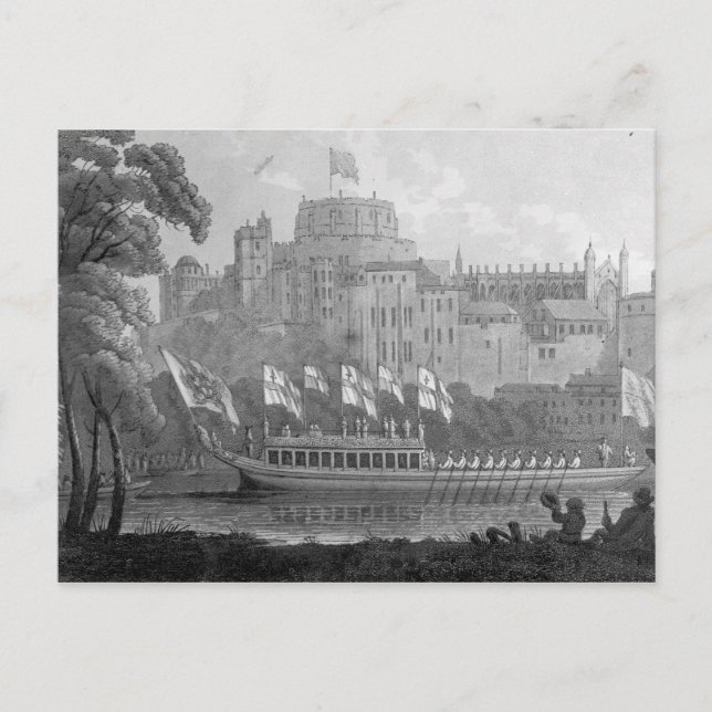 Postal Barcaza Estatal de la Ciudad de Londres (Anverso)