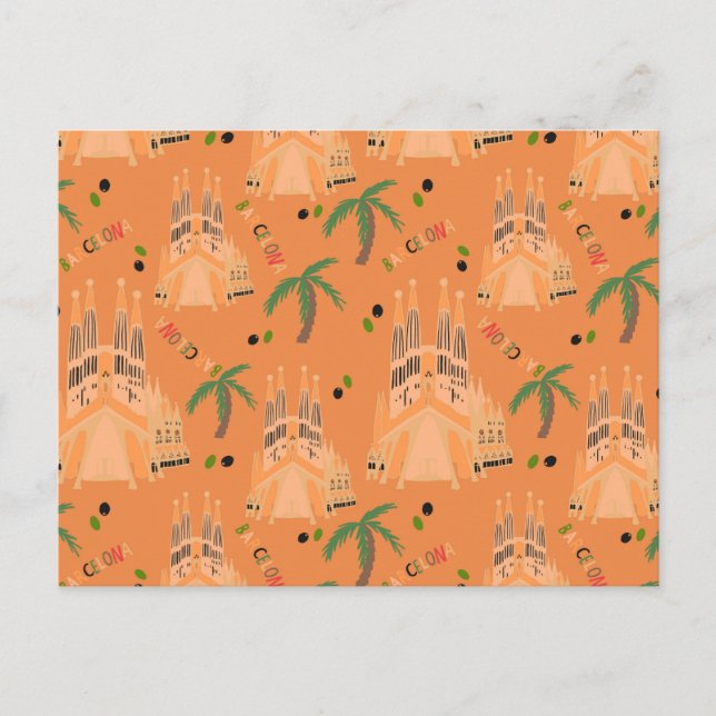 Postal Barcelona (Anverso)