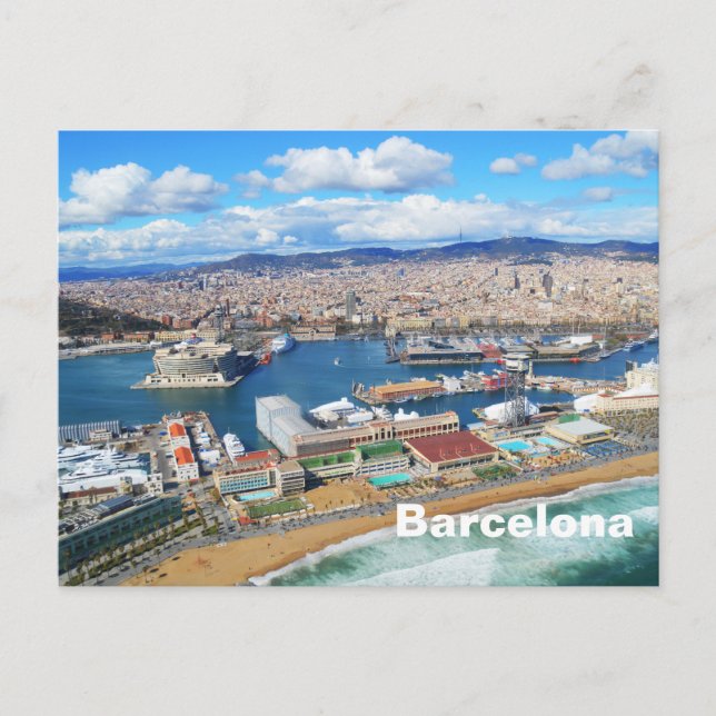 Postal Barcelona (Anverso)