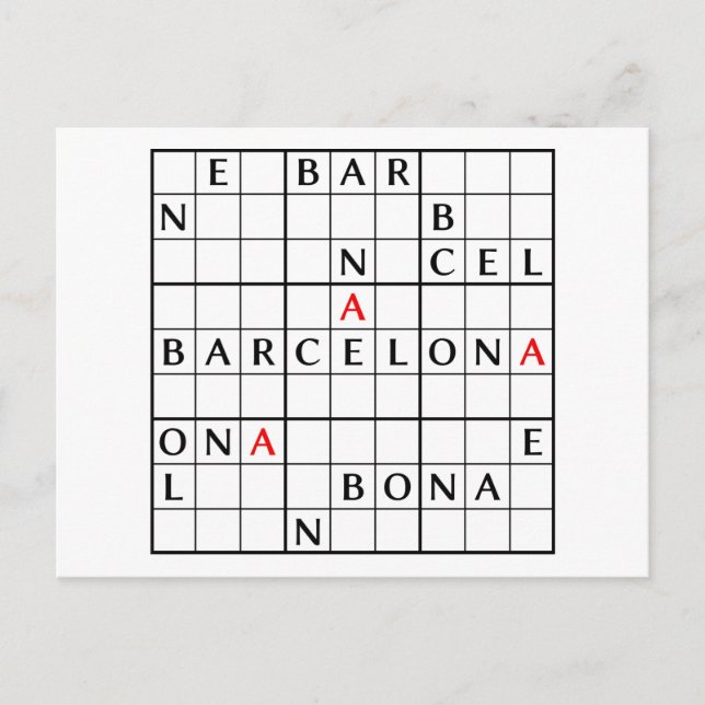 POSTAL BARCELONA (Anverso)