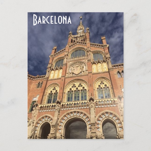 Postal Barcelona (Anverso)