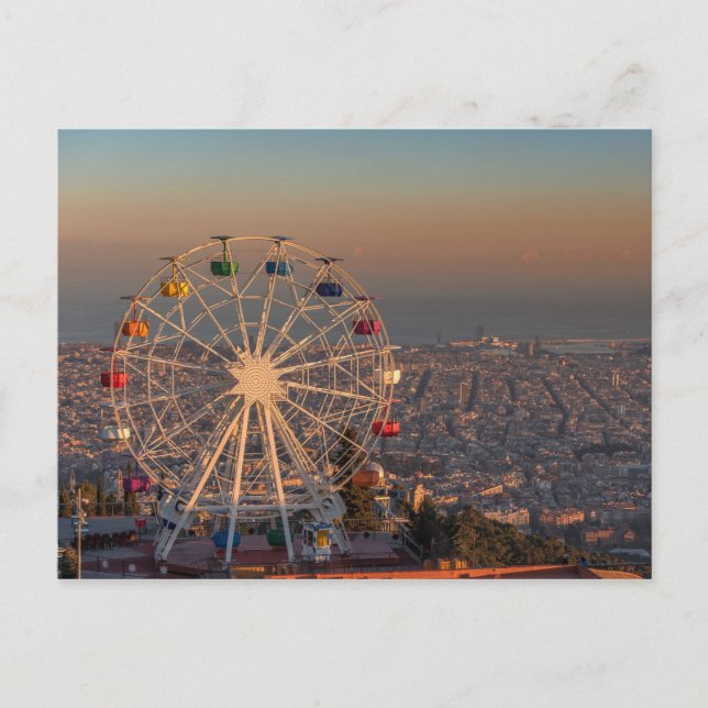 Postal Barcelona (Anverso)
