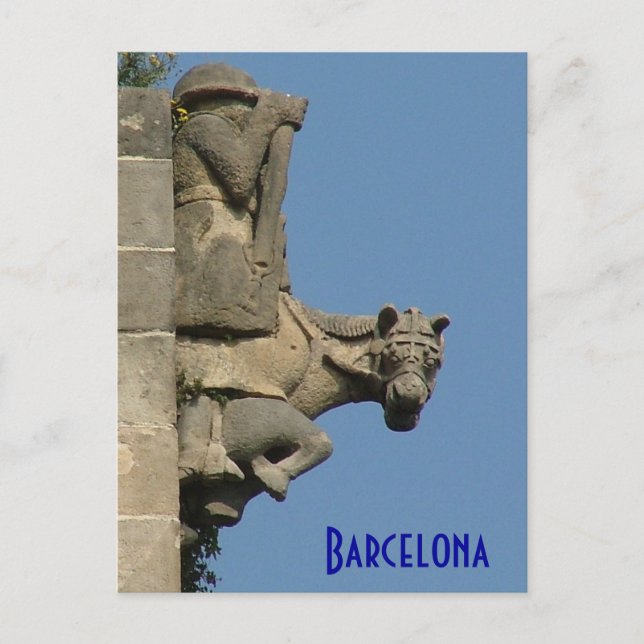 Postal Barcelona (Anverso)