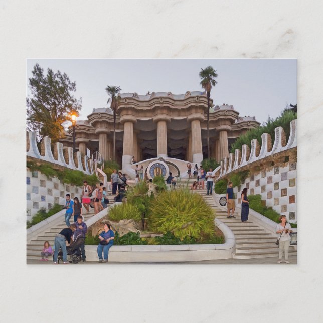 Postal Barcelona. #71. (Anverso)