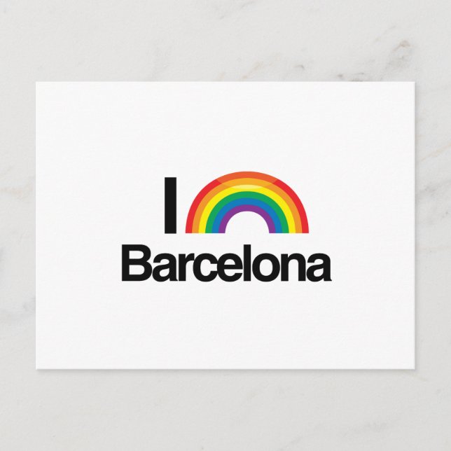 Postal BARCELONA - AMO EL ORGULLO.png (Anverso)