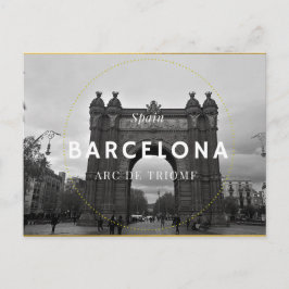 Postal Barcelona, Arco de Triunfo