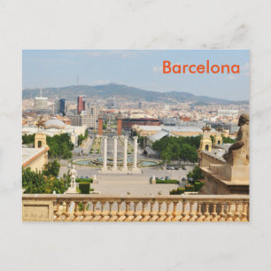 Postal Barcelona, España