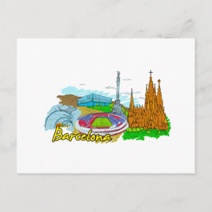 Postal Barcelona - España