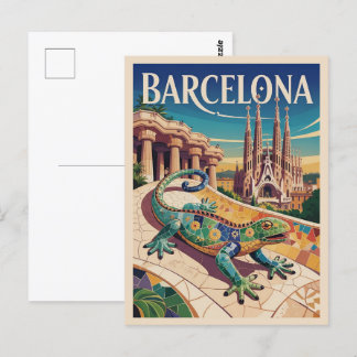 Postal Barcelona España