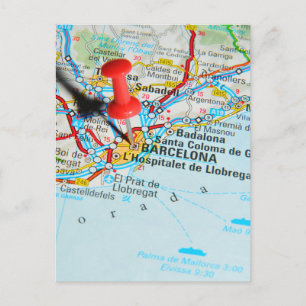 Postal Barcelona, España
