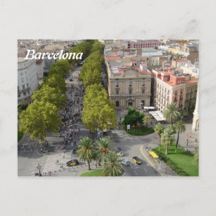 Postal Barcelona, España