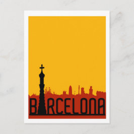 Postal Barcelona, España,
