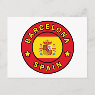 Postal Barcelona España