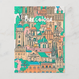 Postal Barcelona España