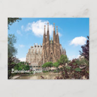 Barcelona, España Templo Sagrada Familia