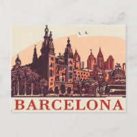 Barcelona España Vintage