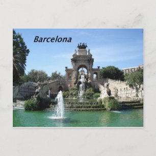 Postal Barcelona—fuente—barc—[kan.k].JPG