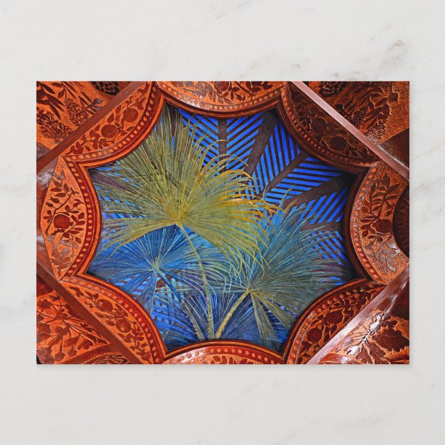 Postal Barcelona. Gaudí. Casa Vicens. Interior. Ver. 4. (Anverso)