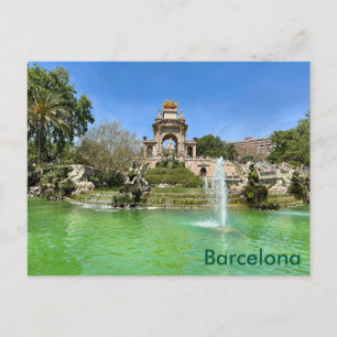 Postal Barcelona – Parque de la Ciudadela