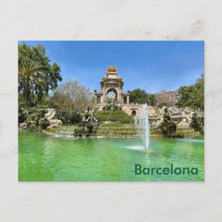 Postal Barcelona – Parque de la Ciudadela