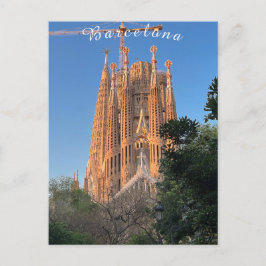 Postal Barcelona - Sagrada Familia