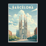 Postal Barcelona: Sorprendente ciudad vibrante de España<br><div class="desc">Sumérjase en la belleza de Barcelona con nuestra colección de postales de alta calidad. Captura monumentos emblemáticos como la Sagrada Familia. Ideal para souvenirs,  recuerdos de viaje o simplemente para añadir un toque español a tu espacio.</div>