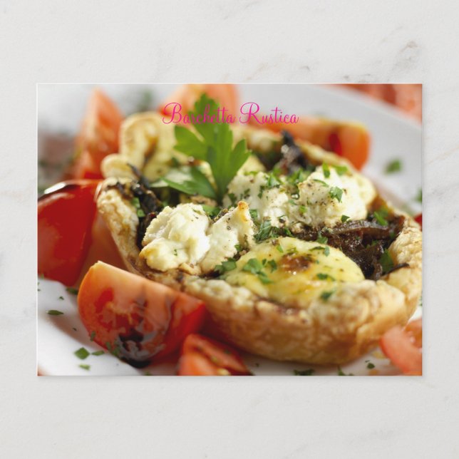 Postal Barchetta Rustica (Anverso)