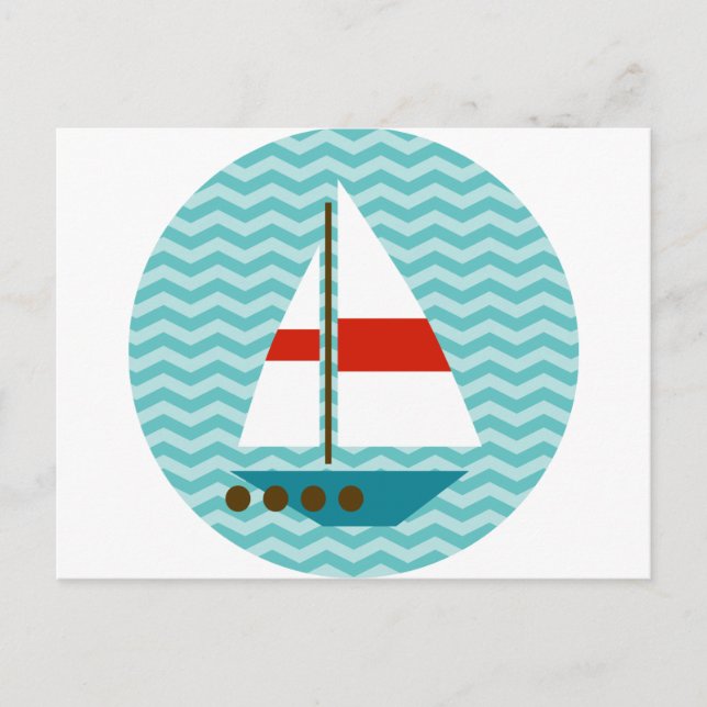 Postal Barco (Anverso)