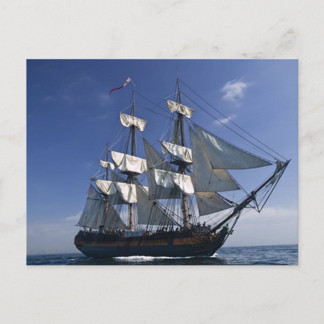 Postal Barco (Anverso)
