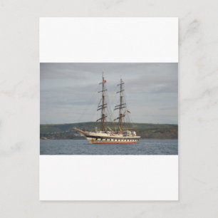 Postal Barco alto Stavros S Niarchos.