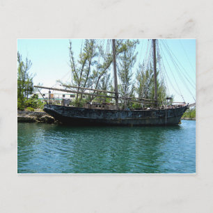 Postal Barco antiguo