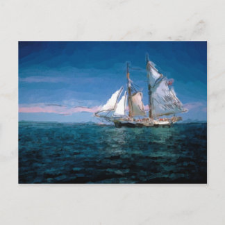 Postal Barco de Clipper